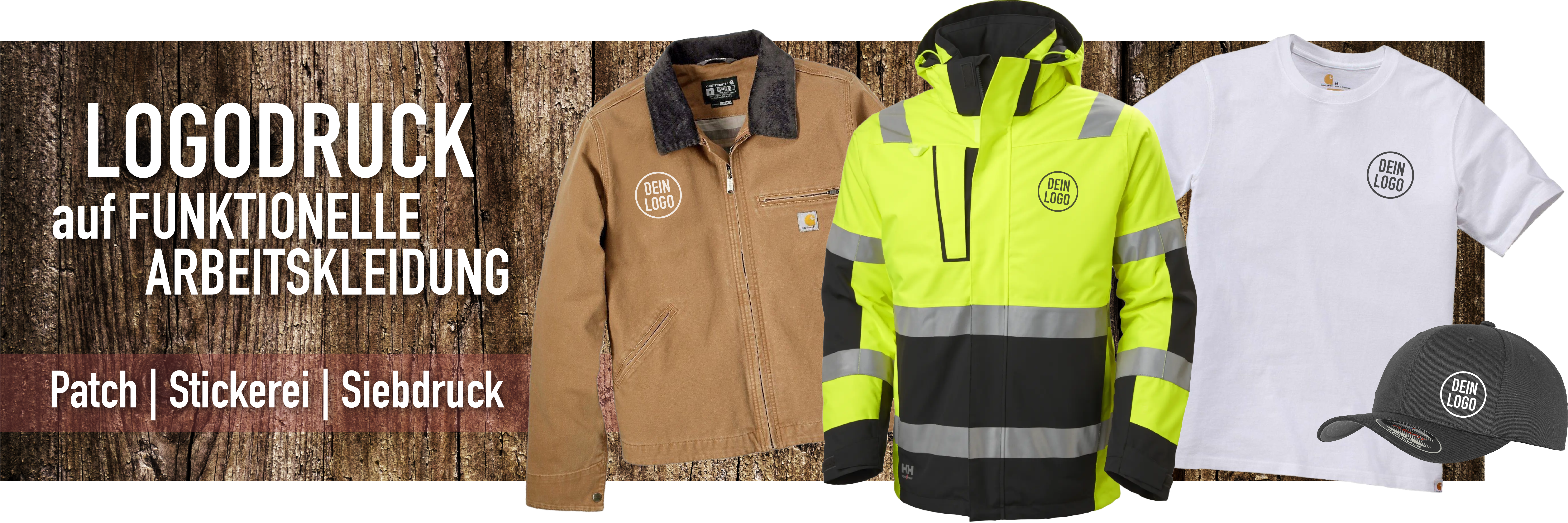 Workwear Logodruck Banner